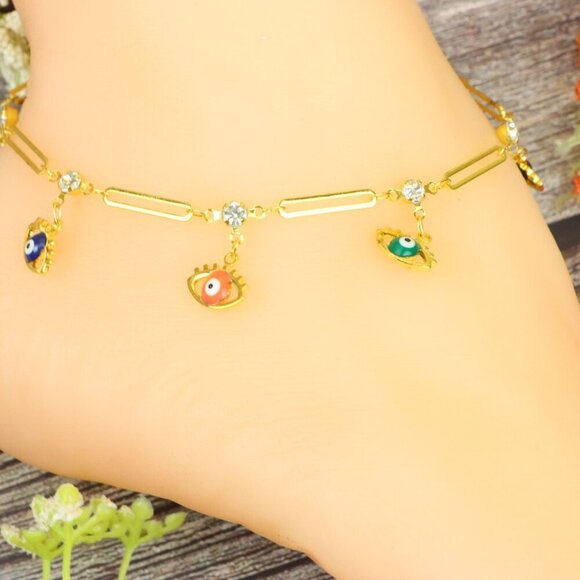 "Elegant Handmade Anklet – Delicate Jewelry for Women, MAR091427 - Picture 4 of 10